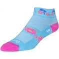 thumbnail image 1 of sockguy women's 1in donut ride cycling/running socks (donut ride - s/m), 1 of 3