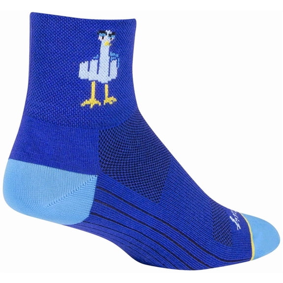 SockGuy Classic The Bird Socks - 3", Large/X-Large