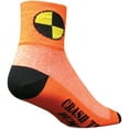thumbnail image 1 of SockGuy Crash Test Dummy Sock: Orange SM/MD, 1 of 2
