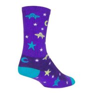SockGuy Unisex Hip Bones Crew Socks - 6 Inch Athletic Socks For Running & Cycling