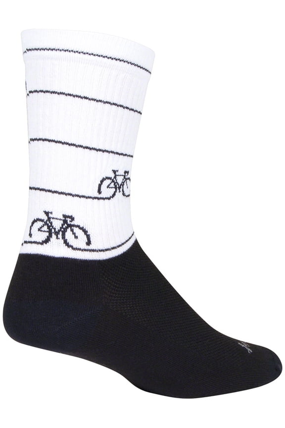 Crew Cyclepath Socks - 6", Large/X-Large