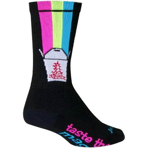 SockGuy Crew Magic Box Socks - 6 inch, Black, Large/X-Large