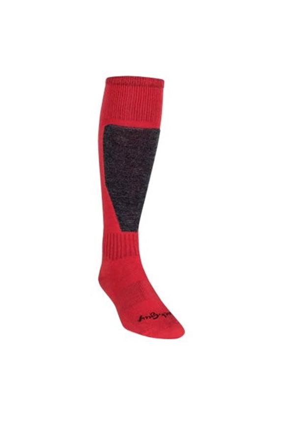 Mtn-Tech Flyweight Red Wool Ski Socks