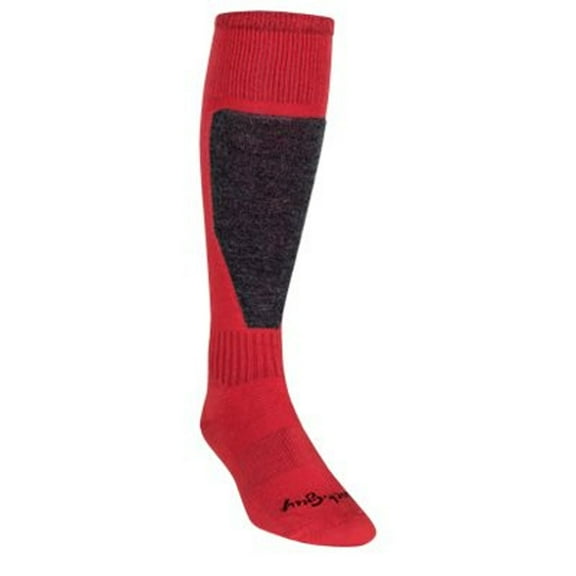 SockGuy Mountain Flyweight Wool Socks - 12 inch, Red, Small/Medium