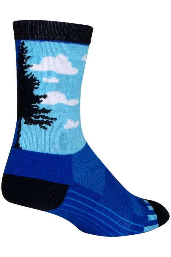 Night and Day Crew Sock - 6", Small/Medium