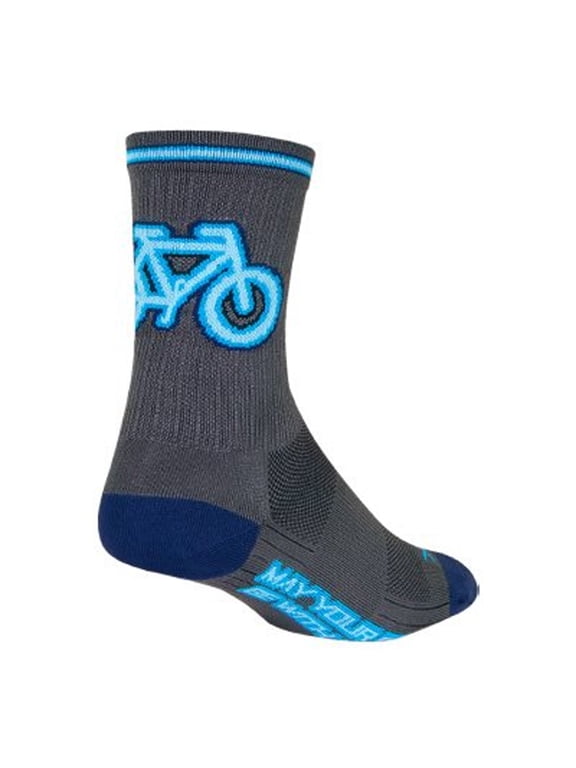 SGX 6 inch Socks - Neon - X6NEON (Neon - L/XL)