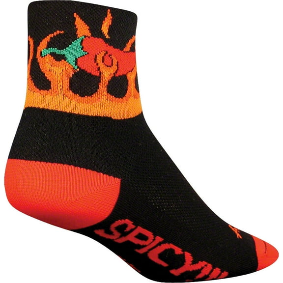 SockGuy Spicy Sock: Black SM/MD