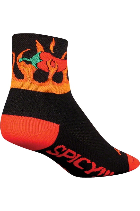 Spicy Sock: Black SM/MD
