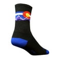 thumbnail image 1 of SockGuy Wool Crew 6in Colorado MTN Cycling/Running Socks, 1 of 2