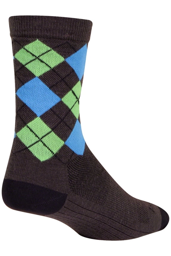 Wool Highlander Socks - 6", Small/Medium
