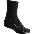 thumbnail image 1 of SockGuy Wool Wooligan Socks - 4 inch, Black, Large/X-Large, 1 of 2