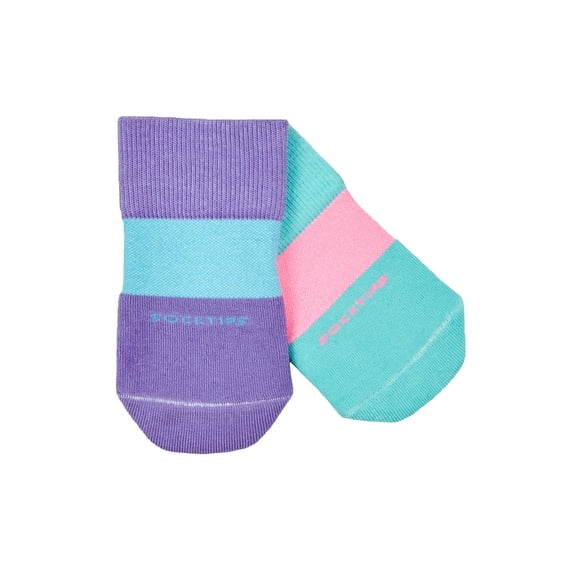 SockTips Women's and Men's Ultimate Half Sock, 2 Pack