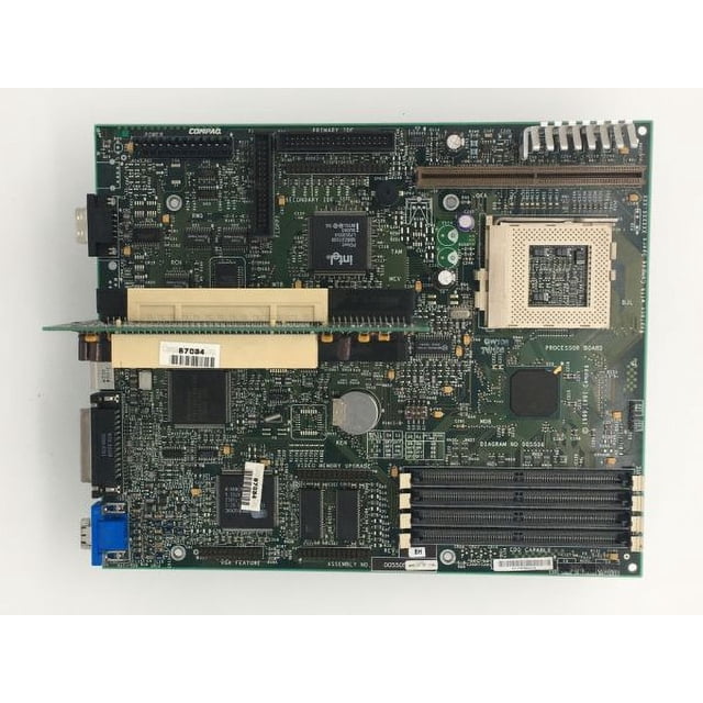 Socket 7 motherboard - compaq deskpro 2000 - i430hx dead battery ...
