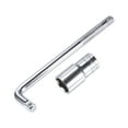 thumbnail image 1 of Socket Accessory Set, 30mm 6-Point Deep Socket 10" L-Shape Extension Handle with 1/2" Drive, 1 of 6