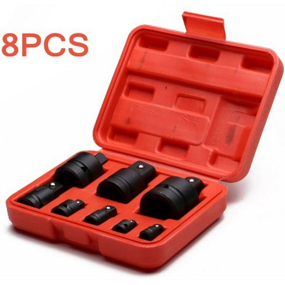 Socket Adapter for Impact Drive Reducer, Convertor 1/4, 3/8, 1/2 Inch Female to Male, High-Quality Socket Adapter for Impact Drills, Durable and Efficient Design