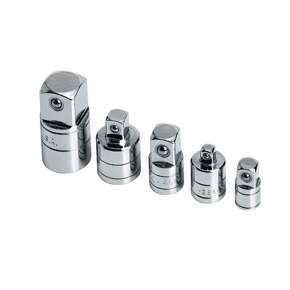 Socket Adapter Set 5 Pc. On A Rail