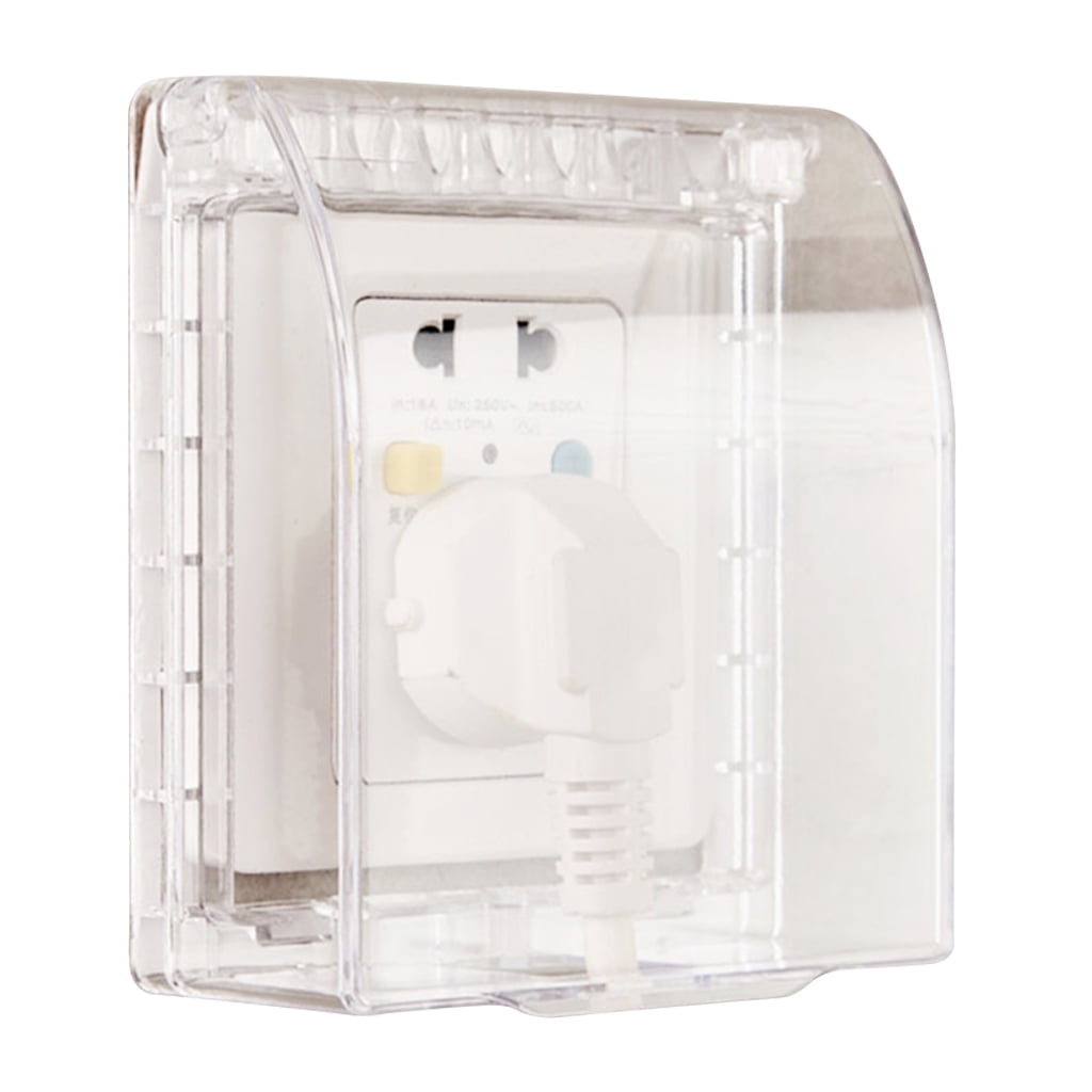 Socket Box Protection Socket Box 86 Type Waterproof Box Protector Electric Plug Cover Child ...