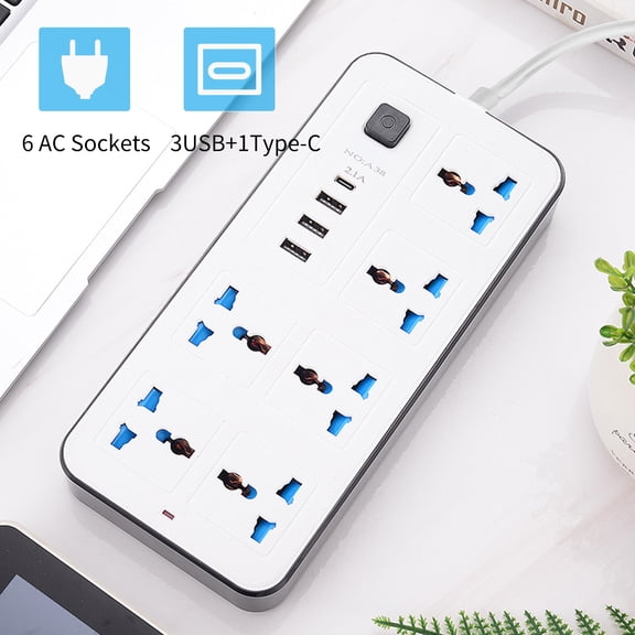 Socket,C Port 6ft Usb 1 Type 1 Type C With 6 Socket 6 3 Usb To Use 6ft Office Dorm Port 6ft Office Type C Port 3 Usb 1 Button To Dorm Button Office Dorm With 6 3 Iuppa