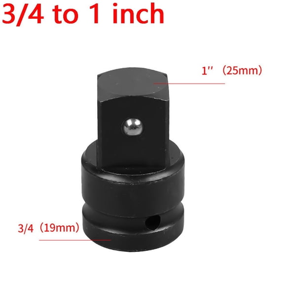 Socket Converter Adapter 1/2 To 3/8 3/8 To 1/4 3/4 To 1/2 Socket Adapter Conversion Fitting Ratchet Wrench Car Bike Repair Tool