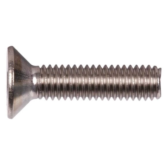 Socket Flat Countersunk Head Cap Screw, 3-48 x 3/8", Stainless Steel 18-8, Hex Socket (Quantity: 1000)