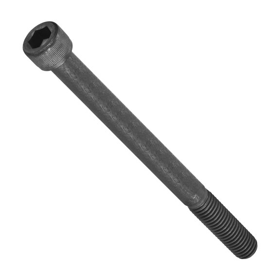 Socket Head Cap Screws(M12-1.75x150)2Pcs, Carbon Steel Allen Socket Drive Metric Oxide - Machine Grade 12.9 Internal Hex Screw UNC Coarse Thread, Black