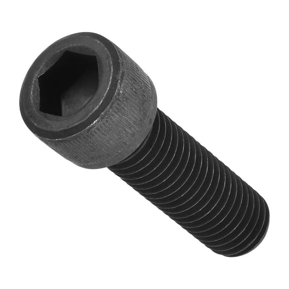 Socket Head Cap Screws(M12-1.75x40)5Pcs, Carbon Steel Allen Socket Drive Metric Oxide - Machine Grade 12.9 Internal Hex Screw UNC Coarse Thread, Black