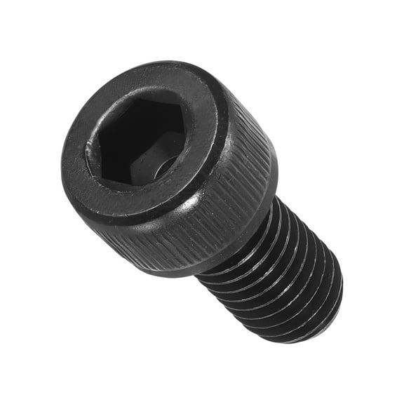 Socket Head Cap Screws(M8-1.25x16)25Pcs, Carbon Steel Allen Socket Drive Metric Oxide - Machine Grade 12.9 Internal Hex Screw UNC Coarse Thread, Black