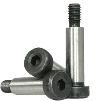 Socket Head Shoulder Screw, M24 x 50mm, Alloy Steel, Black Oxide, Hex Socket Drive (Quantity: 10)
