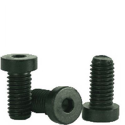 Socket Low Head Cap Screw, 1/4-20 x 1/4", Alloy Steel, Black Oxide, Hex Socket (Quantity: 2500)