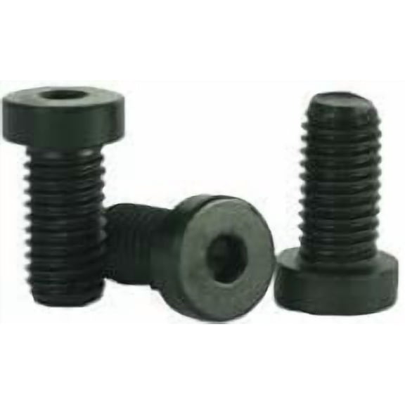 Socket Low Head Cap Screw, 10-24 x 1/2", Alloy Steel, Black Oxide, Hex Socket (Quantity: 100) Coarse Thread, #10 Hexagonal Allen Bolt, Length: 1/2 inch