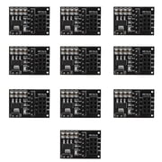Socket Module Board 10PCS 3.3V 8Pin NRF24L01+ Module Adapter Board for SPI Interface Usage