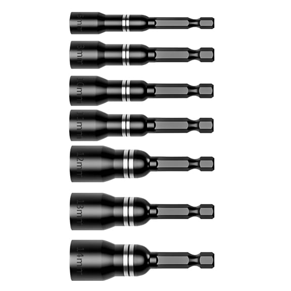 Socket Nut Driver Set Hexagonal Drill Bit Set Impacts Driver Socket Adapter for Hand Drill Electric Screwdriver