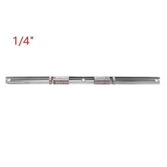 Socket Rack Holder 1/4 3/8 1/2 Inch with 16 Clips On Rail Tool Organizer Storage 1/4