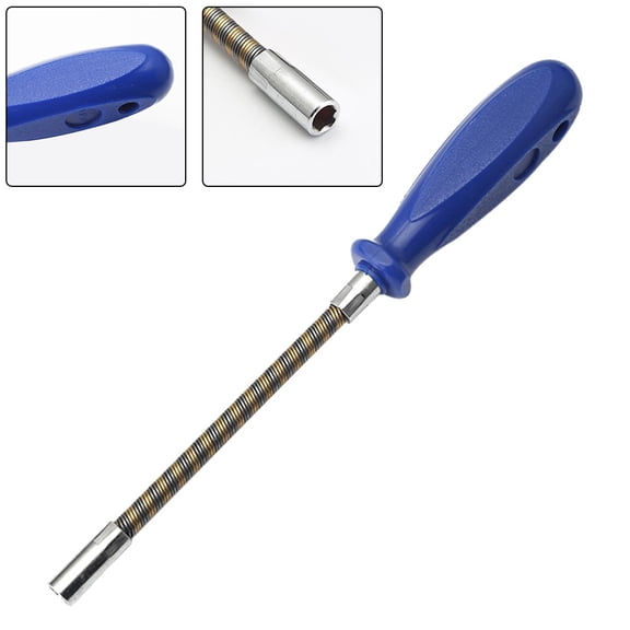 Socket Screwdriver Non-slip Flexible Screwdriver Hand Tools Hexagon 7mm