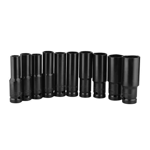 Socket,Set 10-piece Socket With Box Socket Set 10-piece Socket Sizes Carbon Steel With Cr-v Material With Sizes Cr-v Material Sizes Carbon Steel 1/2inch Drive Socket Adben