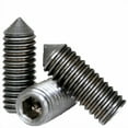 thumbnail image 1 of Socket Set Screw, Cone Point, DIN 914, M4-0.7 x 16mm, Alloy Steel  Metric Class 14.9 - 45H, Black Oxide, Hex Socket (Quantity: 100), 1 of 1