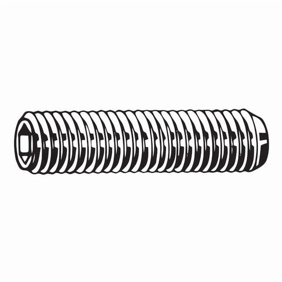 Socket Set Screw,Gr M4,Cup,6mm L,PK100 M07840.040.0006