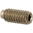thumbnail image 1 of Socket Set Screw, Half Dog Point, 10-32 x 1/4", Stainless Steel, 18-8, Hex Socket Drive (Quantity: 100), 1 of 1