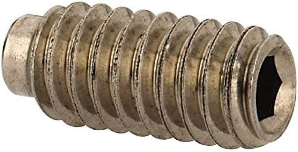 Socket Set Screw, Half Dog Point, 632 X 1/8", Stainless Steel, 188