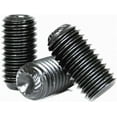 thumbnail image 1 of Socket Set Screw, Knurled Cup Point, 5-40 x 1/4", Alloy Steel, Black Oxide, Hex Socket (Quantity: 100), 1 of 1