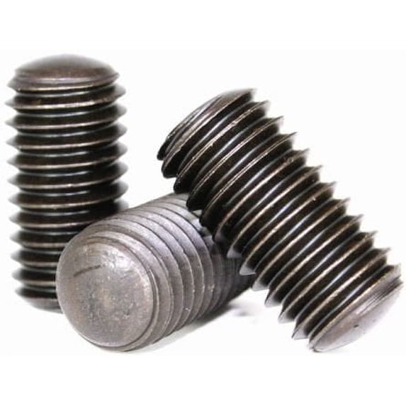 Socket Set Screw, Oval Point, 3/4-10 x 3/4", Alloy Steel, Black Oxide, Hex Socket (Quantity: 50)