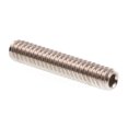 Socket Set Screws, 1024 X 1 in, Grade 188 Stainless Steel, 10Pack