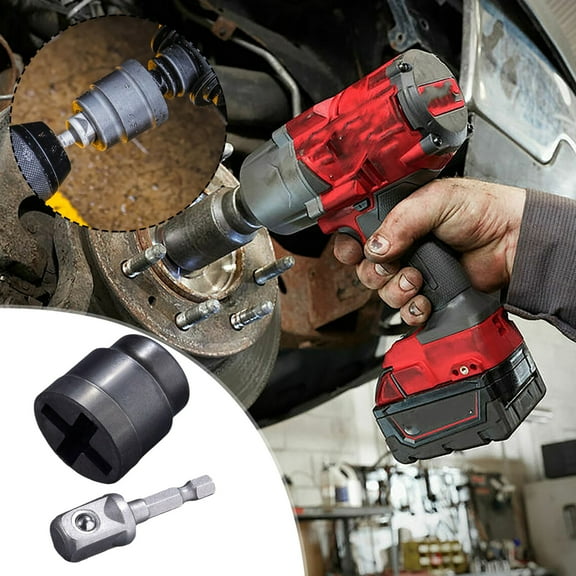 Socket Set for Wrench Compatibility | Heavy-Duty Alloy Construction | Efficient Tire Removal & Installation | Compact Portable Design | Ideal for Home & Car Maintenance | Versatile Hand Tool