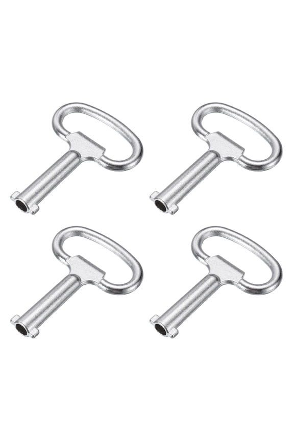 Socket Spanner Key, 0.46" Hole 2.2" Length Zinc Alloy Universal Utility Spanner Keys 4 Pack