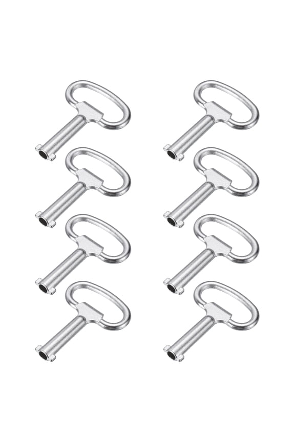 Socket Spanner Key, 0.46" Hole 2.2" Length Zinc Alloy Universal Utility Spanner Keys 8 Pack