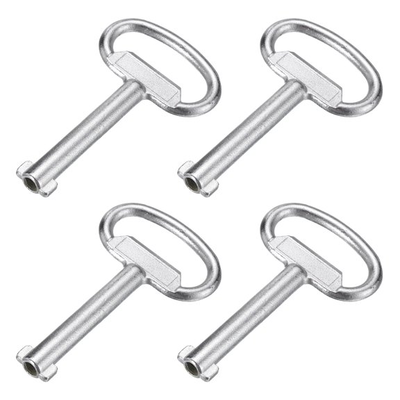 Socket Spanner Key, 0.55" Hole 3.43" Length Zinc Alloy Universal Utility Spanner Keys 4 Pack