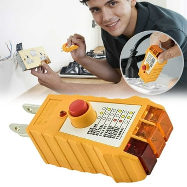 Socket Tester Wh305 Electrical Socket Tester Circuit Gfci Check Standard Ac Receptacle Tester