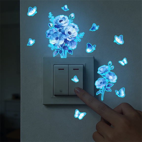 Socket Wall Stickers, Decorative and Protective Switch Decals, Self-Adhesive Easy to Apply, Seamless Removal No Damage, Covers Marks, for Home Office Electrical Outlets