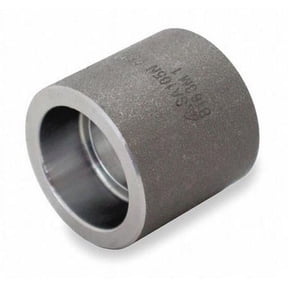 Coupling Coupling, 3/8" Pipe, Socket Weld, Black Forged Steel, Class 3000 1MNW8