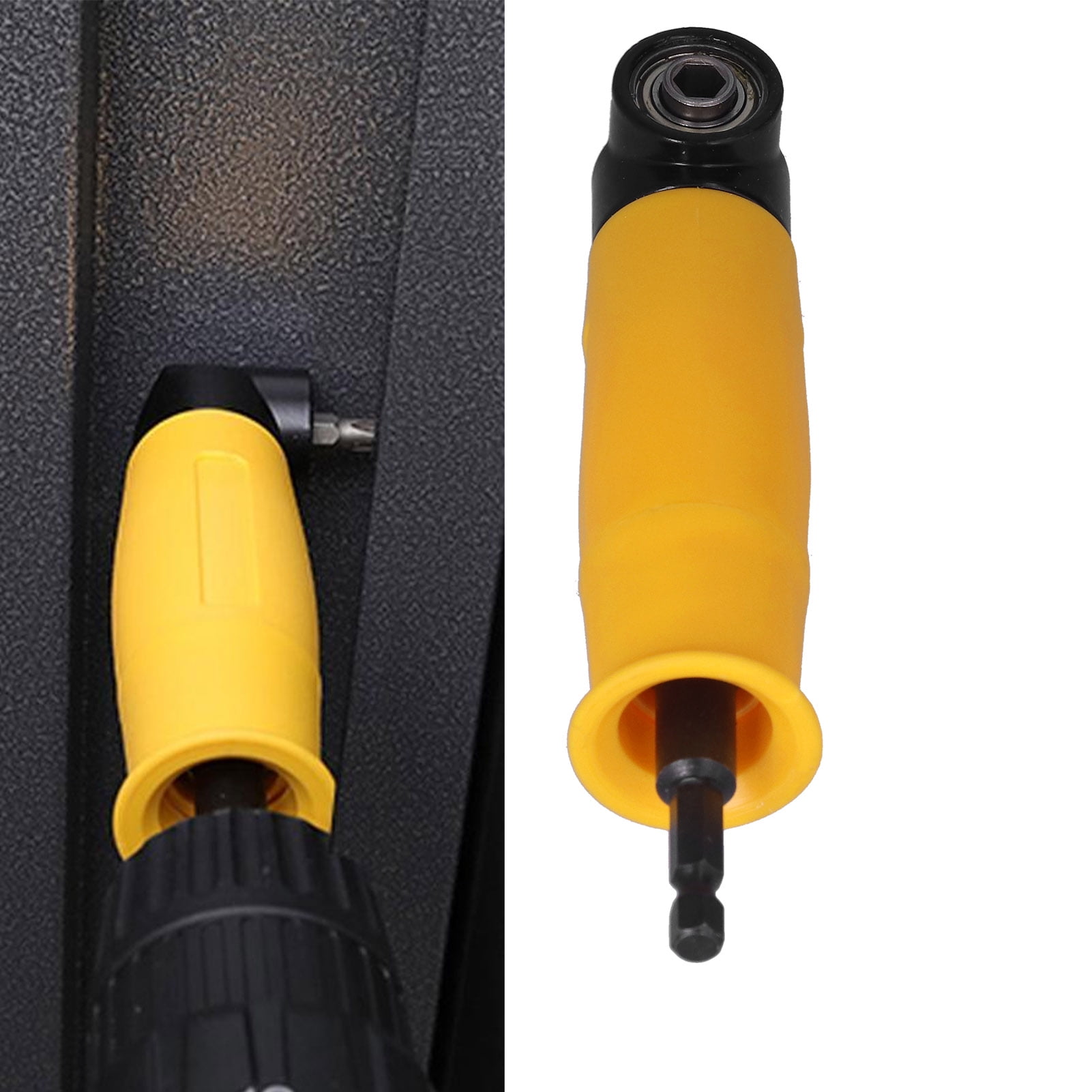 Socket Wrench Extension Handle, 90 Angles Attachment Easy Replace 1/4in